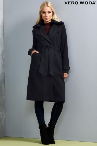 Vero Moda Longline Woven Trench Coat